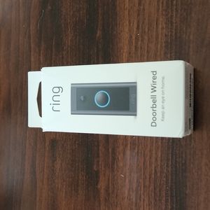 Ring wired doorbell (new in opened box)